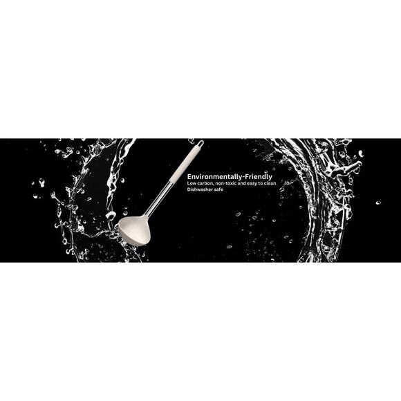 27 PCS Silicone Kitchen Utensils Set Stainless Steel Handle Heat Resistant Khaki - Picture 8 of 12